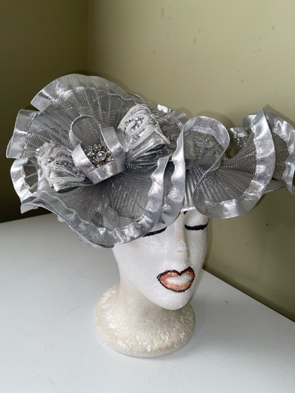 Glamorous Dress Hat / Church Hat by Ms. Divine